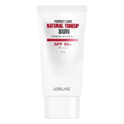 Крем солнцезащитный Lebelage Perfect Care Natural Tone Up с эффектом сияния SPF50+ PA+++, 50 мл