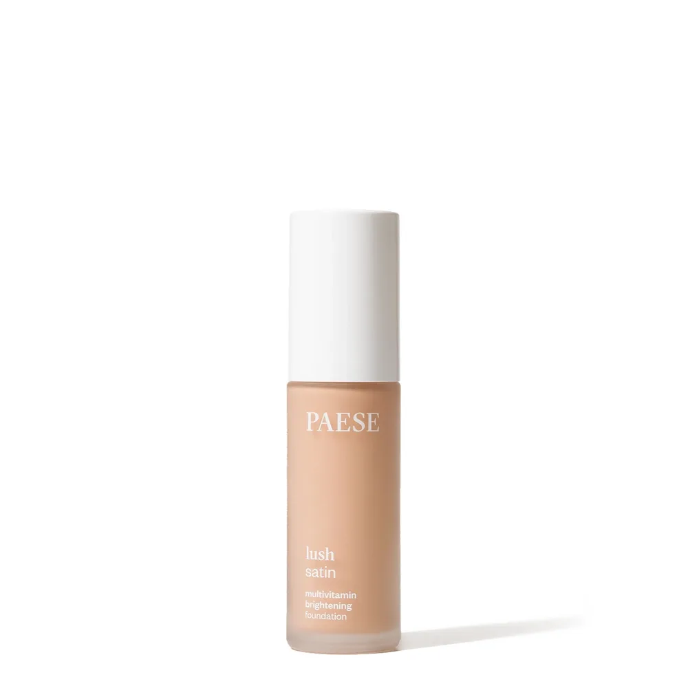 Тональный крем Paese Lush Satin 33 витаминный, сатиново-сияющий финиш, 30 мл
