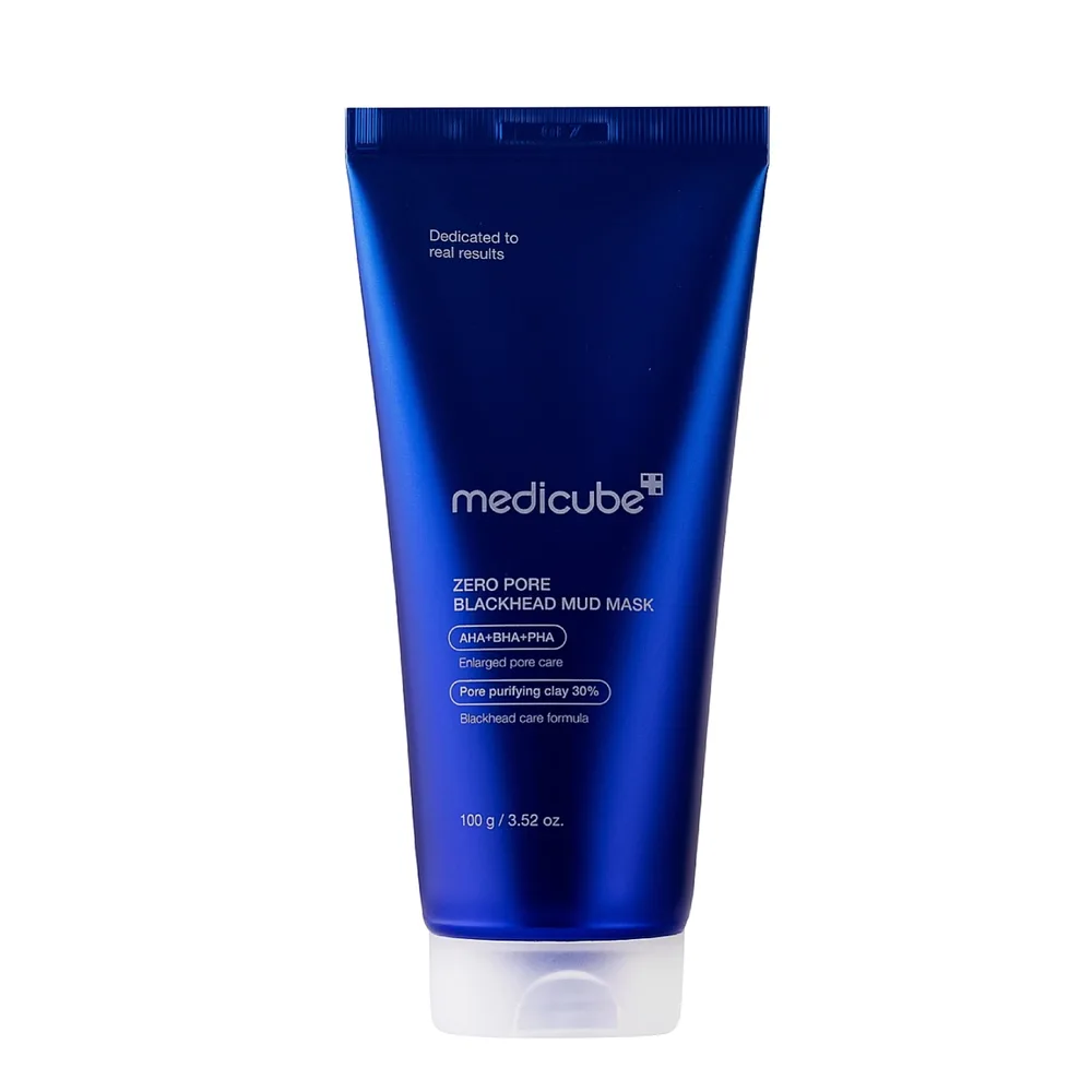 Маска для лица Medicube Zero Pore Blackhead Mud Mask глиняная очищающая от чёрных точек и пор, 100 г