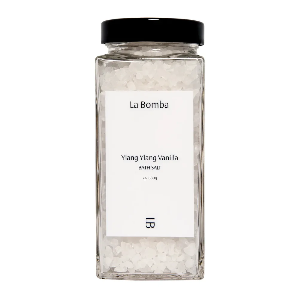 Соль для ванны La Bomba Ylang-Ylang Vanilla расслабляющая с иланг-илангом 680 г