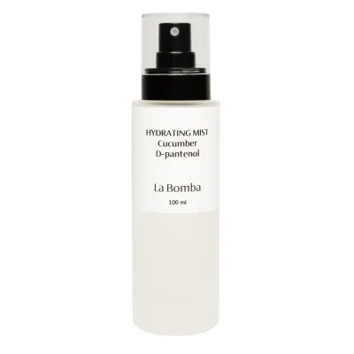 Мист для лица La Bomba Hydrating Mist Cucumber увлажняющий освежающий, с огуречной водой и D-пантенолом, 100 мл