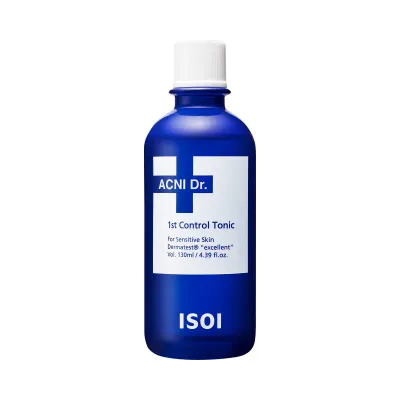 Тоник для лица Isoi ACNI Dr. 1st Control себорегулирующий, для проблемной кожи, с центеллой, 130 мл