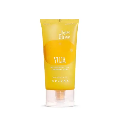 Ночная маска для лица Orjena Overnight Mask Yuja Rejuve Glow для сияния и ровного тона, с экстрактом юдзу, 100 мл