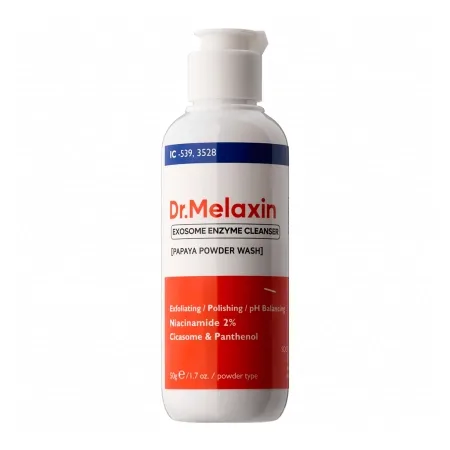 Пудра для умывания Dr.Melaxin Exosome Enzyme Cleanser энзимная очищающая, 50 г