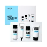 Набор для лица Coxir Ultra Hyaluronic Line увлажняющий с гиалуроновой кислотой, 30+20+20+10 мл — фото 1