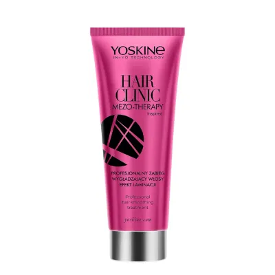 Маска для волос Yoskine Hair Clinic Mezo-Therapy разглаживающая эффект ламинирования, 200 мл