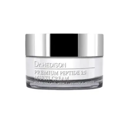Крем для лица Dr.HEDISON Premium Peptide 9 с комплексом из 9 пептидов, день и ночь, 50 мл