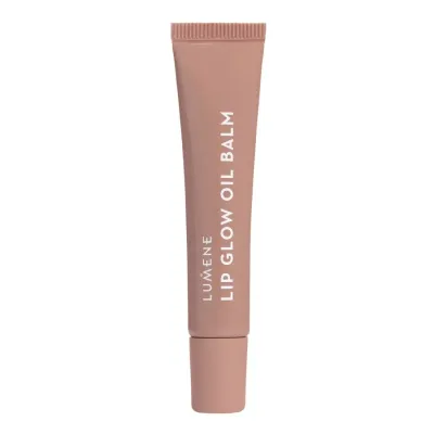 Бальзам для губ Lumene Lip Glow с маслом, тёплый медовый оттенок 4 Honey, ухаживающий, 10 мл
