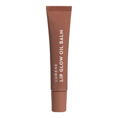 Бальзам для губ Lumene Lip Glow с маслом, тёмный ягодный оттенок 6 Blackcurrant, глянцевый, 10 мл