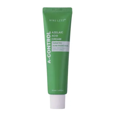 Крем для лица Nine Less A-Control Azelaic Acid Cream с азелаиновой кислотой для жирной кожи, 50 мл
