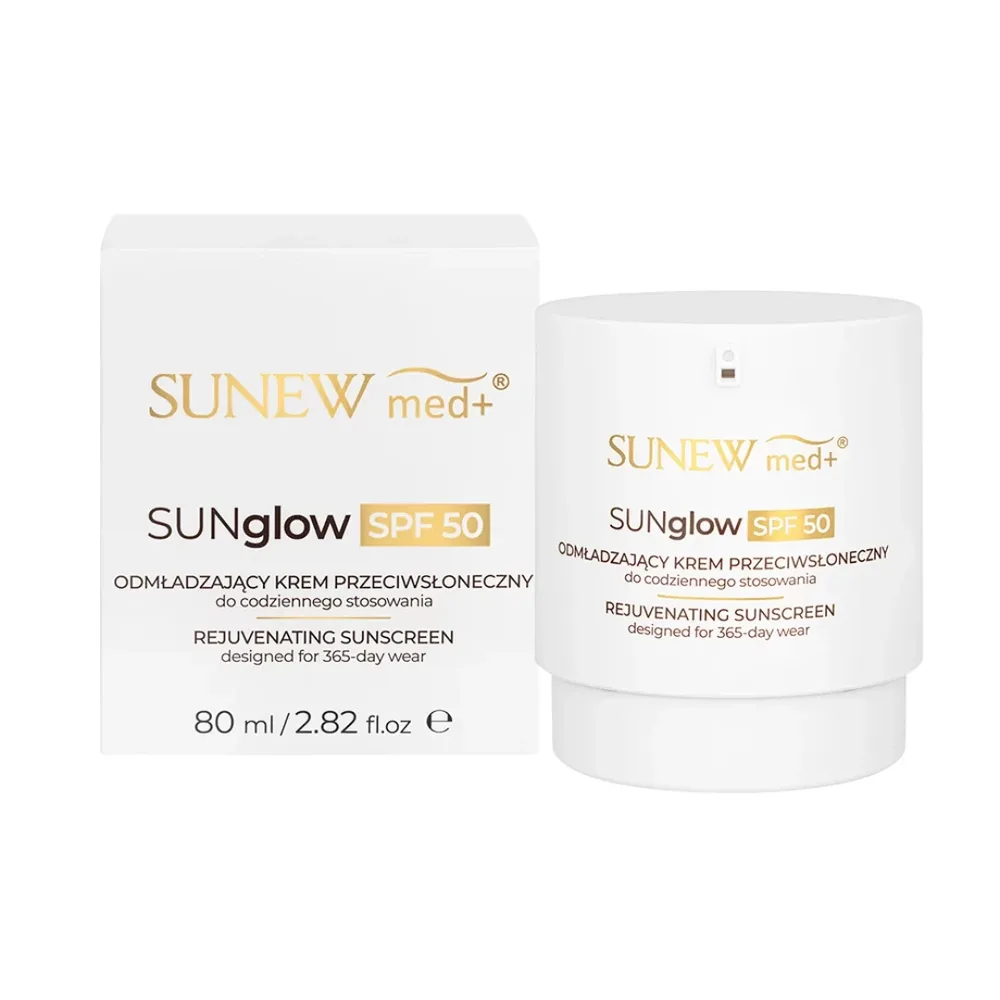 Крем для лица SunewMed+ Sun Glow SPF 50 солнцезащитный увлажняющий 80 мл