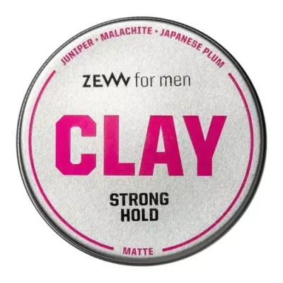 Глина для укладки волос Zew For Men сильной фиксации, матовый эффект, 100 мл