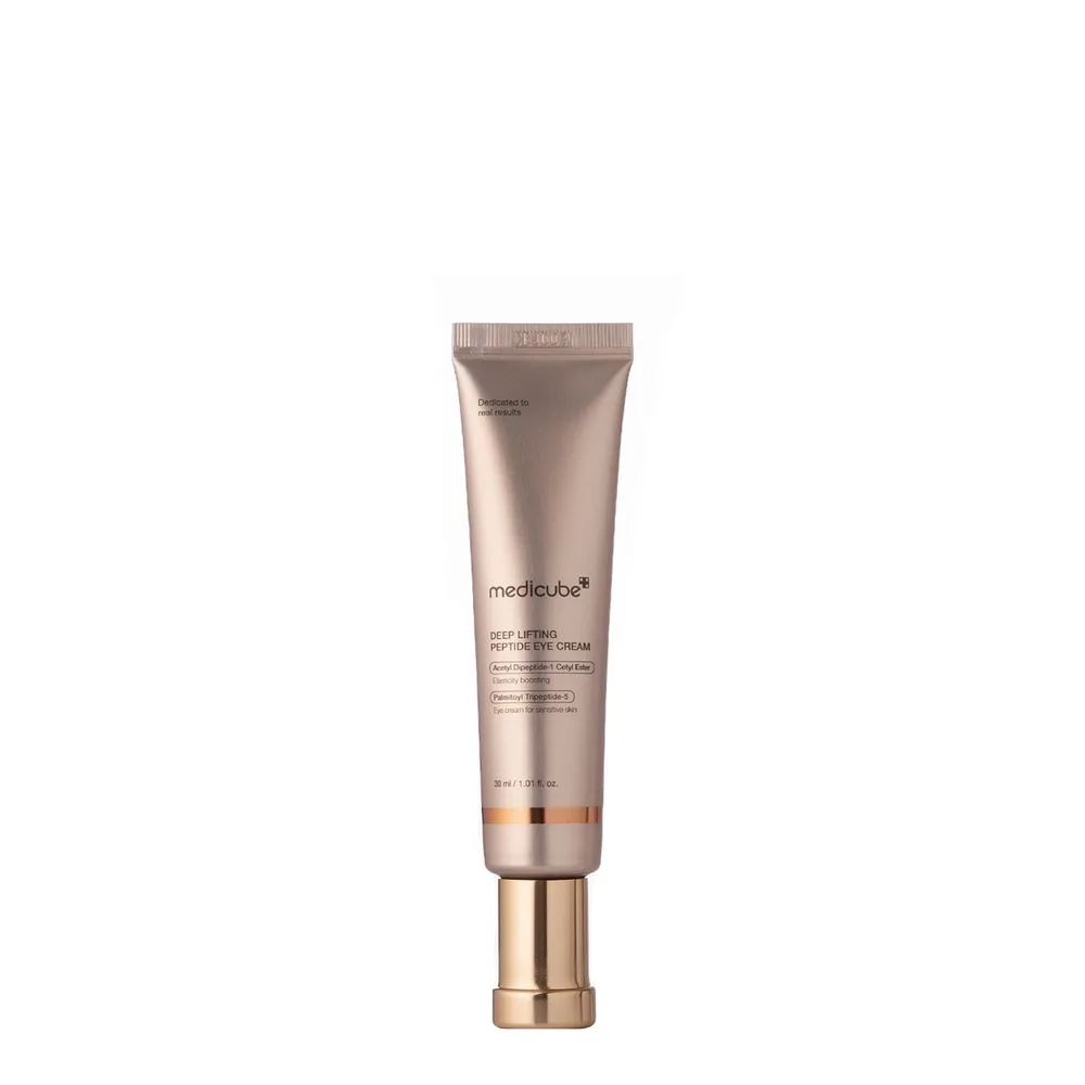 Крем для кожи вокруг глаз Medicube Deep Lifting Peptide Eye Cream с пептидами, разглаживающий, для лица и век, 30 мл