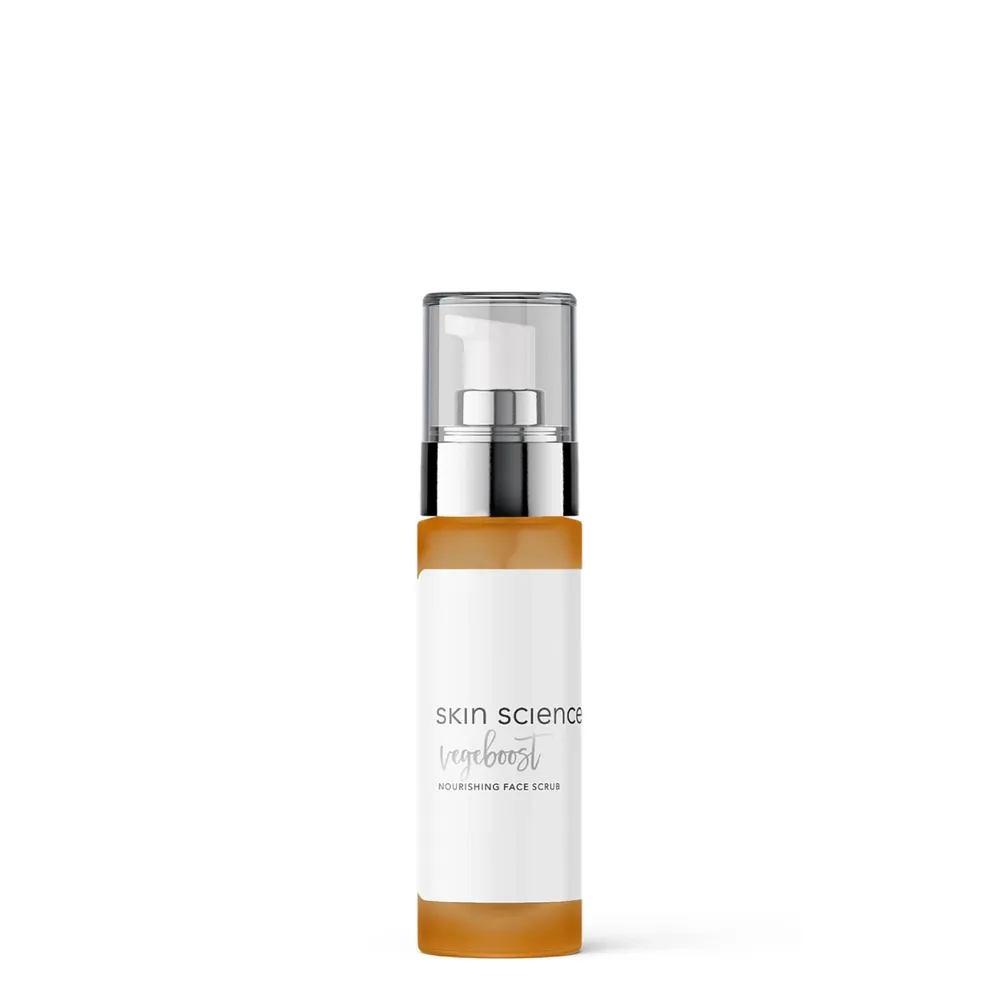 Пилинг для лица Skin Science VegeBoost скраб с косточками абрикоса и гиалуроновой кислотой, 30 г