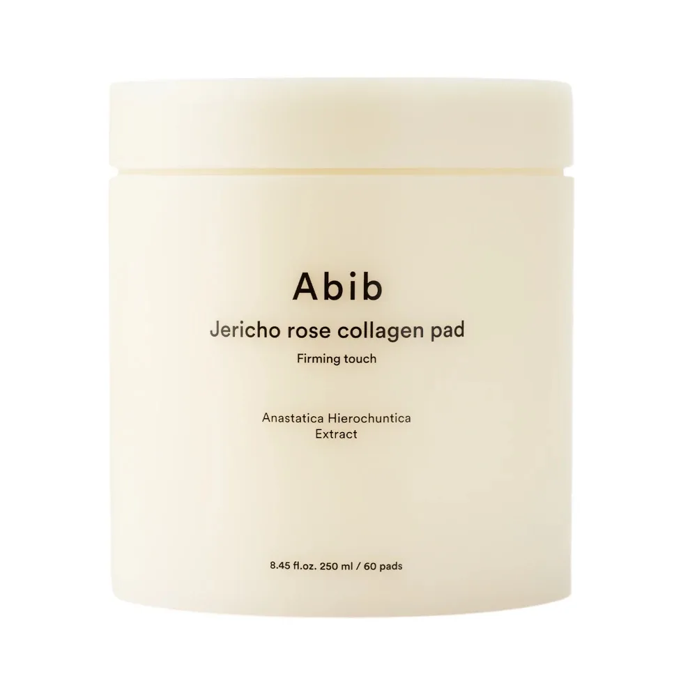 Пэды для лица Abib Jericho Rose Collagen Pad Firming Touch увлажняющие с коллагеном и розой иерихонской, 60 шт