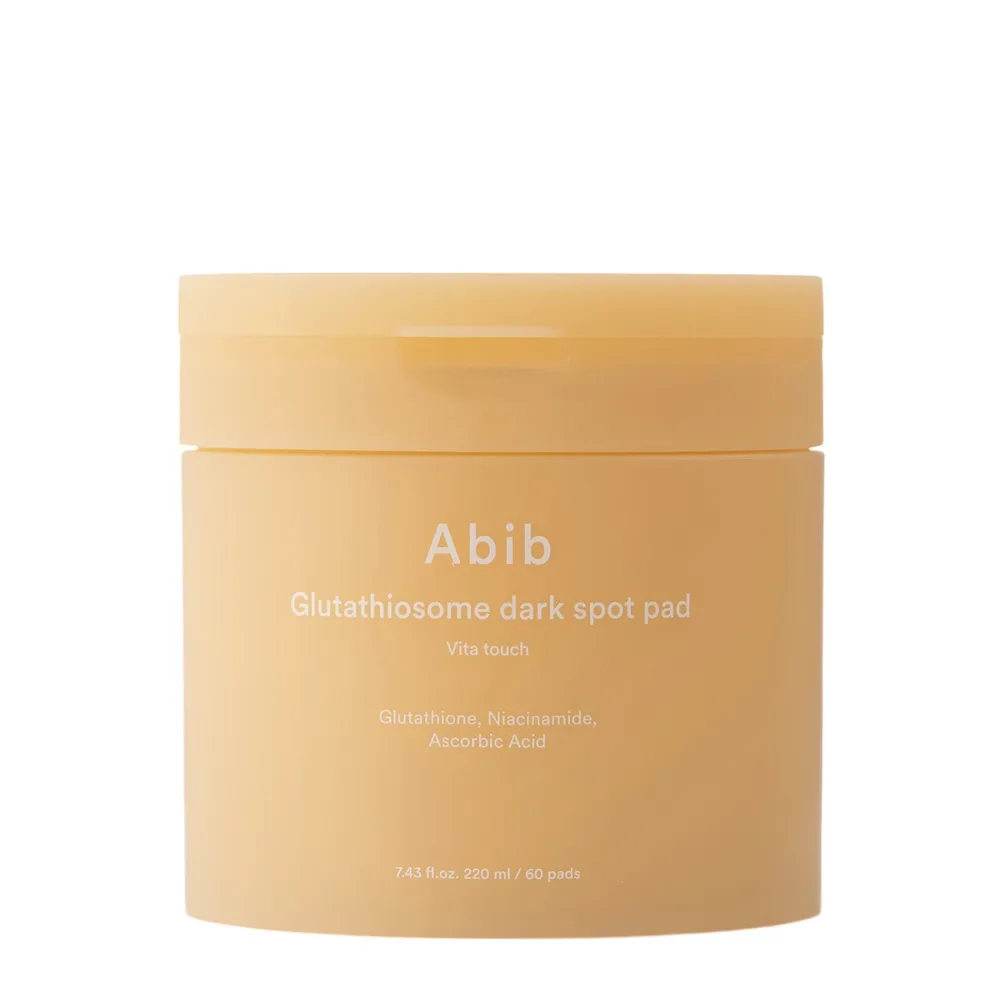 Пэды для лица Abib Glutathiosome Dark Spot Pad Vita Touch увлажняющие, для ровного тона, 60 шт