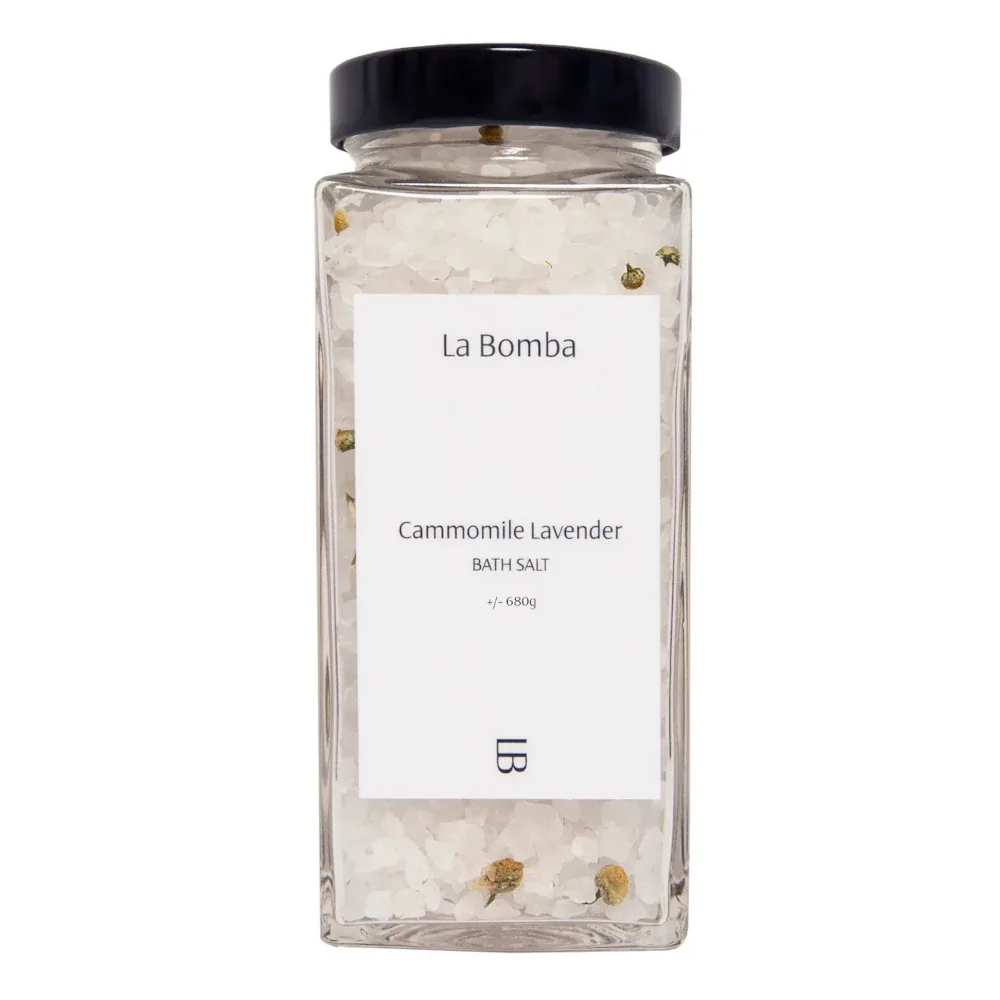 Соль для ванны La Bomba Camomile Lavender с ромашкой и лавандой, 680 г