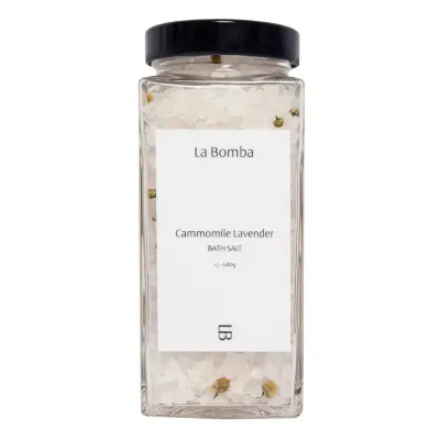 Соль для ванны La Bomba Camomile Lavender с ромашкой и лавандой, 680 г