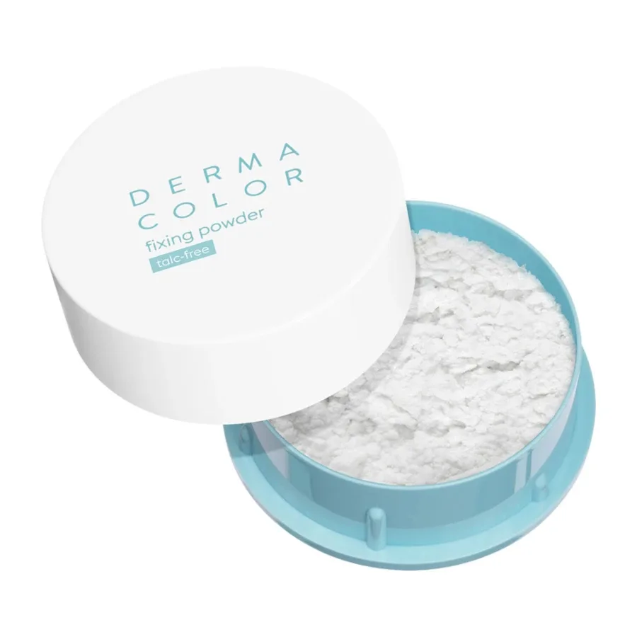 Пудра для лица Kryolan Dermacolor Fixing Powder фиксирующая, без талька, большая банка, P1N, 40 г