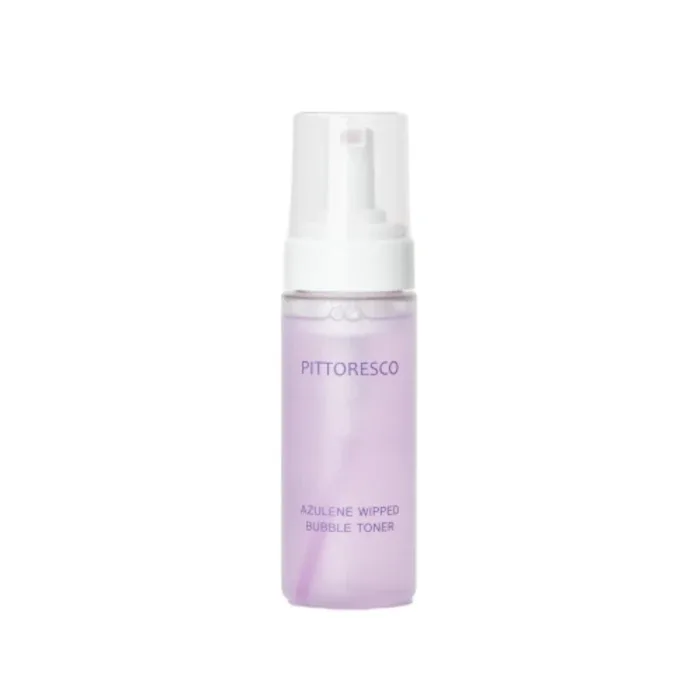 Тоник-пенка для лица Pittoresco Azulene Whipped Bubble Toner с азуленом, увлажняющий успокаивающий, 150 мл