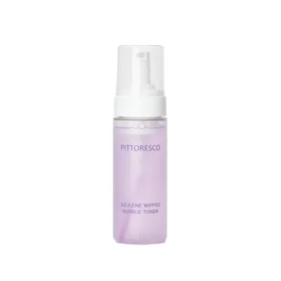 Тоник-пенка для лица Pittoresco Azulene Whipped Bubble Toner с азуленом, увлажняющий успокаивающий, 150 мл
