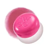 Бальзам для губ и щёк кремовый fwee Lip and Cheek Blurry Pudding Pot PK03 Cherry вишнёво-розовый, 5 г — фото 1