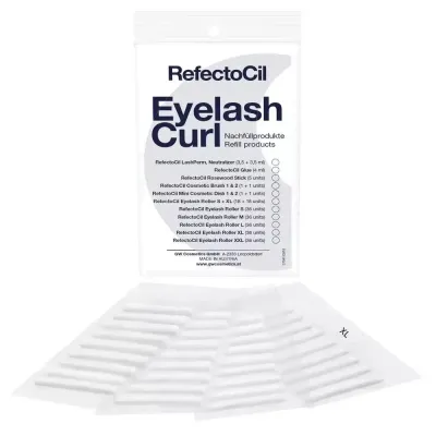 Валики для завивки ресниц RefectoCil Eyelash Roller XL сменные, для ламинирования, 36 шт