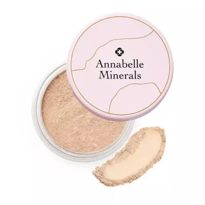 Тональная основа Annabelle Minerals минеральная рассыпчатая, плотное покрытие, оттенок Sunny Sand, 4 г