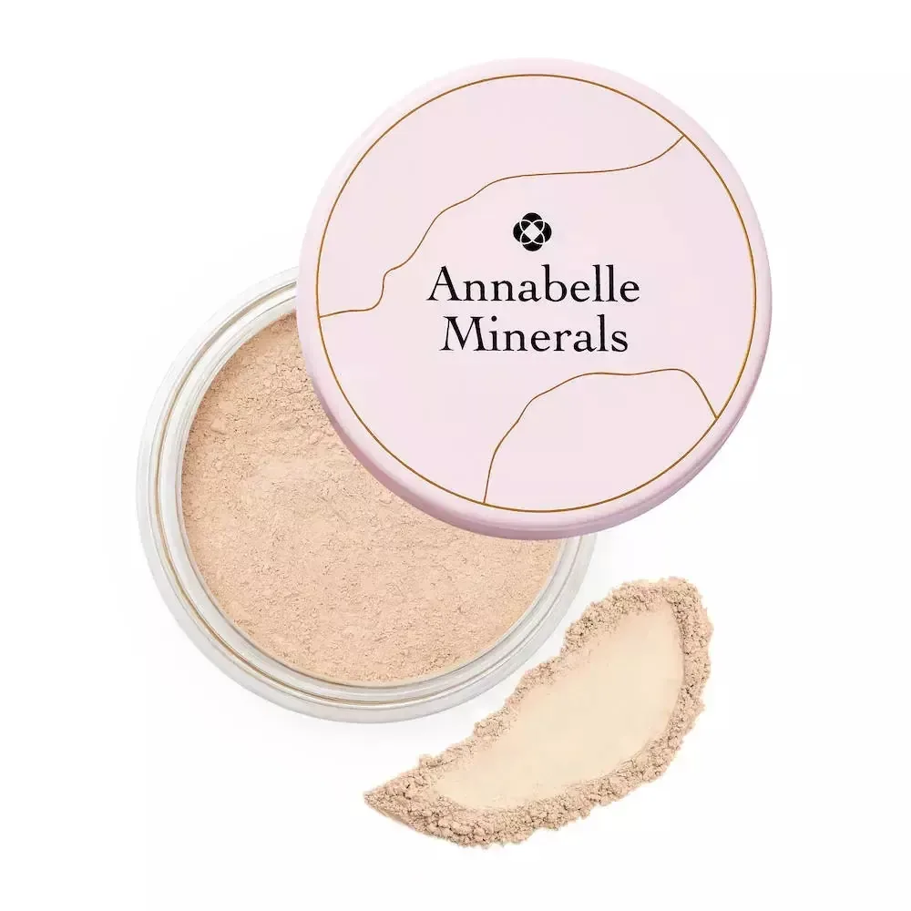 Тональная основа Annabelle Minerals минеральная матирующая для жирной кожи, оттенок Pure Fairest, 4 г