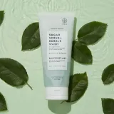 Скраб для тела Voesh Sugar Scrub + Bubble Wash Rainforest Mist сахарный, 2 в 1 с гелем для душа, для кожи головы, 210 г — фото 3