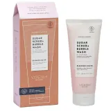Скраб для тела Voesh Sugar Scrub + Bubble Wash Blossom Bliss сахарный, 2 в 1 с гелем для душа, цветочный, 210 г — фото 1