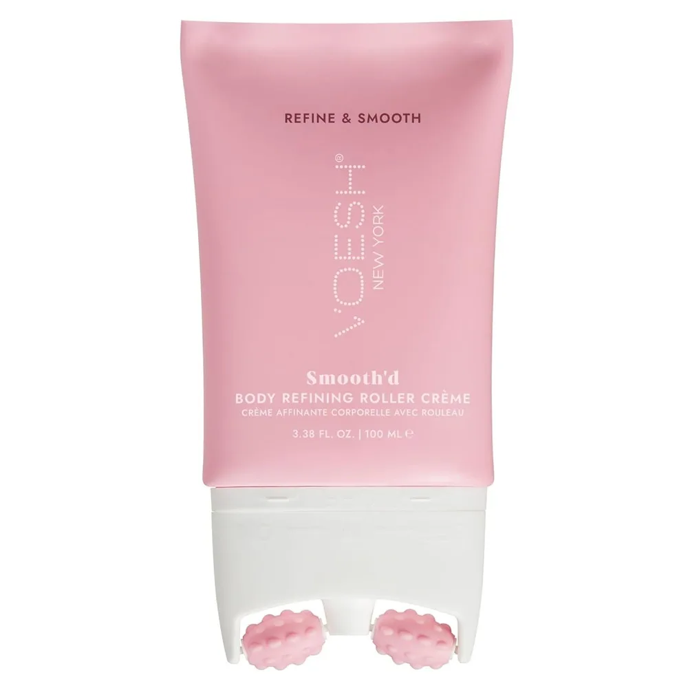 Крем для тела Voesh Smooth'd Body Refining Roller Creme разглаживающий, с роллером и кофеином, антицеллюлитный, 100 мл