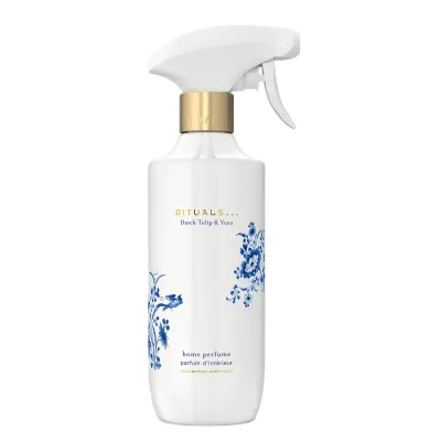 Аромат для дома спрей RITUALS Dutch Tulip & Yuzu тюльпан и юдзу, Amsterdam Collection, стеклянный флакон, 400 мл