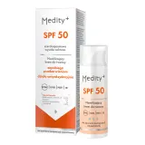 Крем для лица Medity+ увлажняющий солнцезащитный SPF 50, с астаксантином, 50 мл — фото 1