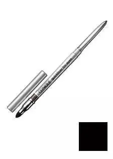 Карандаш для глаз Clinique Quickliner For Eyes выдвижной водостойкий, черный, с растушевкой, оттенок Really Black 07, 1,2 г
