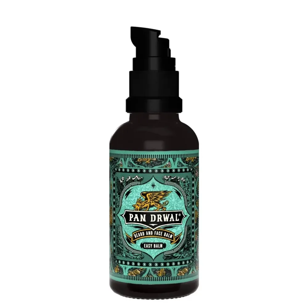Бальзам для бороды Pan Drwal Easy Balm питательный смягчающий, с маслами арганы и жожоба, 100 мл
