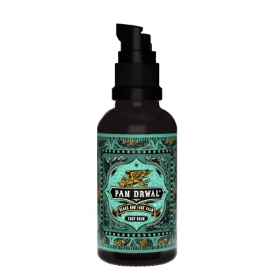 Бальзам для бороды Pan Drwal Easy Balm питательный смягчающий, с маслами арганы и жожоба, 100 мл