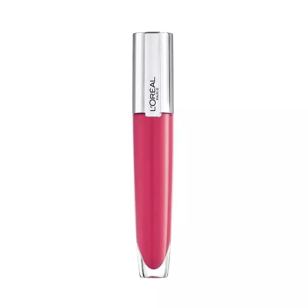 Блеск для губ L'Oreal Paris Brilliant Signature Plump-In-Gloss с гиалуроновой кислотой, тон 408 Accentuate, 7 мл