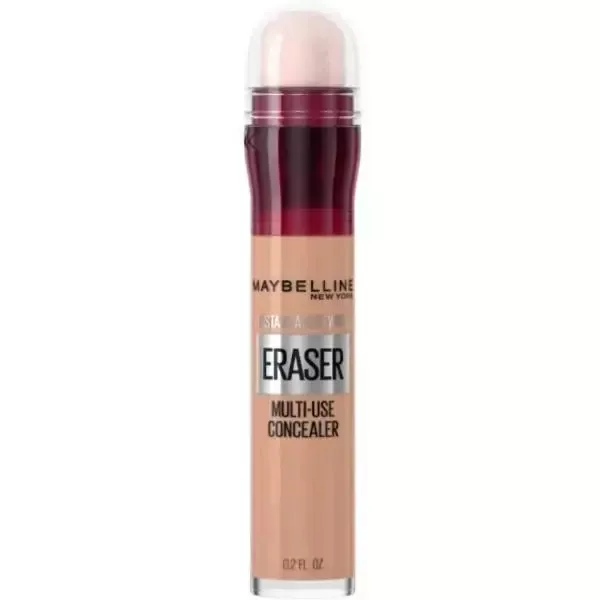 Корректор для лица Maybelline Instant Anti-Age Eraser 04 Honey среднее покрытие, губка-аппликатор, 6,8 мл