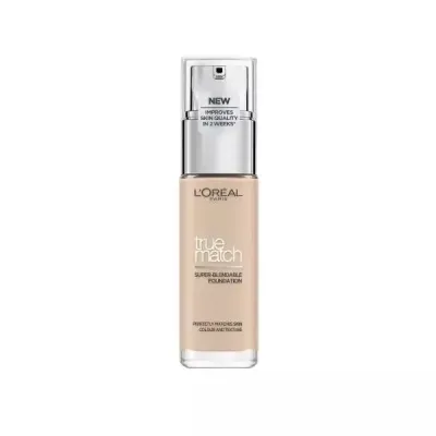 Тональный крем для лица L'Oreal Paris True Match 1.R/1.C Rose Ivory натуральный финиш, увлажнение, 30 мл