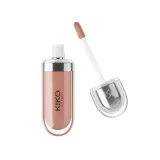 Блеск для губ KIKO Milano 3D Hydra Lipgloss смягчающий нюдовый, эффект объёма 3D, оттенок 19 Cream Cashmere, 6.5 мл — фото 1