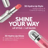 Блеск для губ KIKO Milano 3D Hydra Lipgloss смягчающий нюдовый, эффект объёма 3D, оттенок 19 Cream Cashmere, 6.5 мл — фото 2