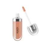 Блеск для губ KIKO Milano 3D Hydra Lipgloss смягчающий розово-древесный нюд, эффект 3D, оттенок 08 Natural Rosewood, 6.5 мл — фото 1