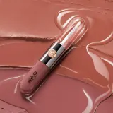 Жидкая помада KIKO Milano Unlimited Double Touch двухэтапная стойкая с блеском, оттенок 119 Rhododendron Pink, 6 мл — фото 8