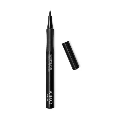 Подводка для глаз KIKO Milano Ultimate Pen Eyeliner фломастер стойкая черная 01 Black, 1 мл