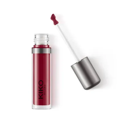 Помада для губ жидкая KIKO Milano Lasting Matte Veil Liquid Lip Colour 15 Vivid Plum матовая стойкая, 4 мл