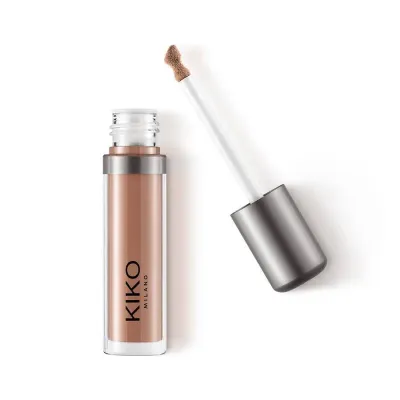 Помада для губ жидкая матовая KIKO Milano Lasting Matte Veil Liquid Lip Colour 01 Caffelatte молочно-кофейный нюд, матовый, 4 мл