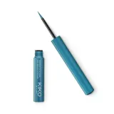 Подводка для глаз KIKO Milano Super Colour Waterproof 04 Green Teal жидкая водостойкая цветная, 1,7 мл — фото 1
