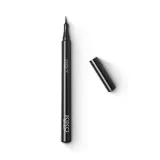 Подводка для глаз KIKO Milano Micro Tip Eyeliner 01 Black жидкая стойкая черная, ультратонкий аппликатор, 1,1 мл — фото 1