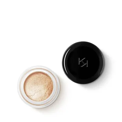 Тени для век KIKO Milano Lasting Mousse Eyeshadow 01 Gold муссовые стойкие, металлик, 4,5 мл